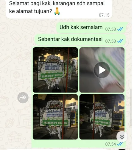 Pengiriman Papan Bunga Selamat Cipayung Jakarta Timur