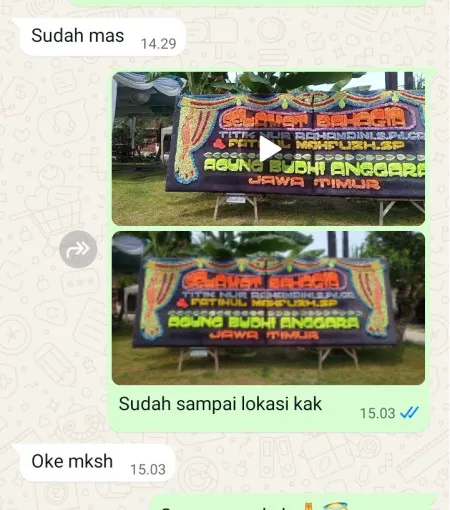 Pengiriman Papan Bunga Cipayung Jakarta Timur