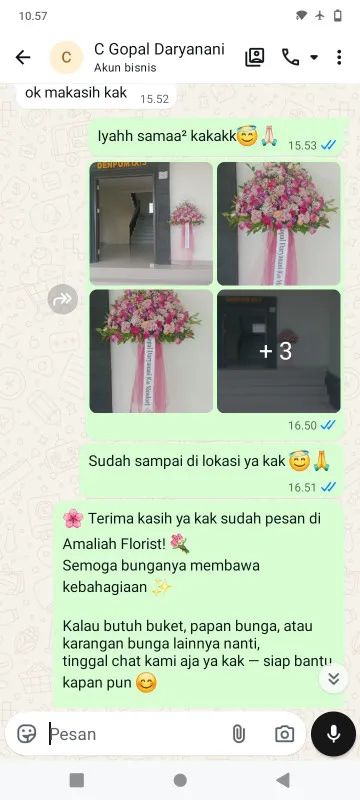 Pengiriman Karangan Bunga Cipayung Jakarta Timur