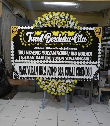 Papan Bunga Duka Cipayung Jakarta Timur