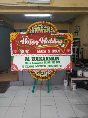 Papan Bunga di Cipayung Jakarta Timur