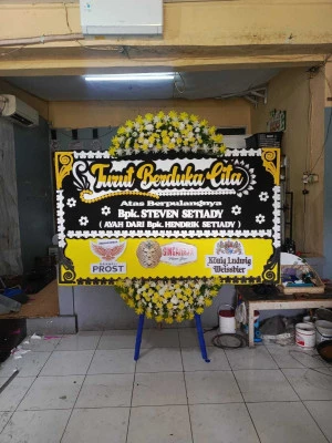Papan Bunga di Cipayung Jakarta Timur